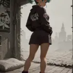 Arte hentai ilustración increíble de Solo Leveling Frieren New Anime Anime Trailer Maid generado por IA