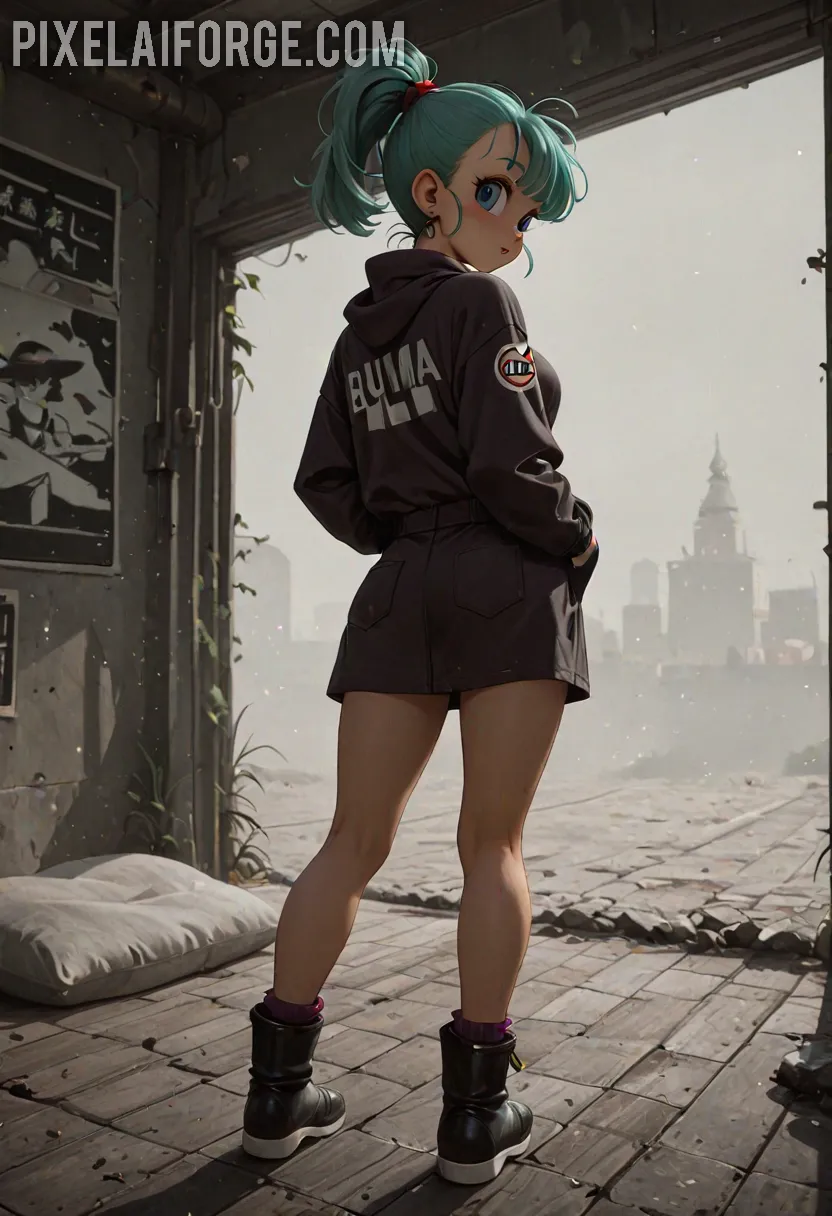 Arte hentai ilustración increíble de Solo Leveling Frieren New Anime Anime Trailer Maid generado por IA