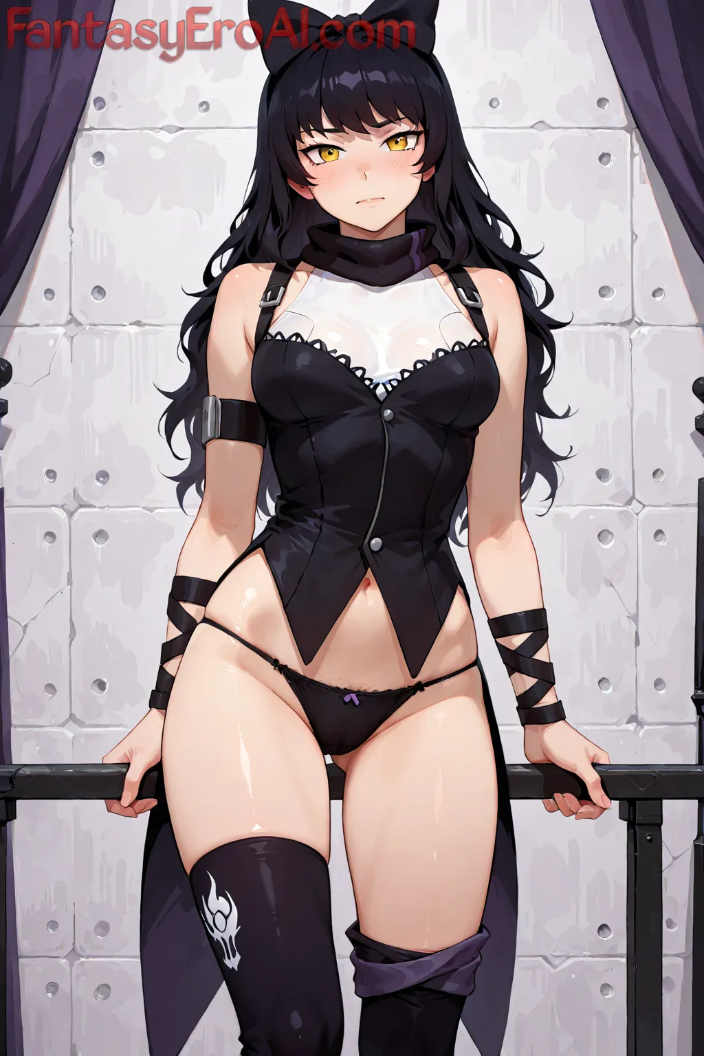 Arte hentai ilustración increíble de Solo Leveling Jujutsu Kaisen Anime Girl Anime Season Shojo generado por IA