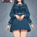 Arte hentai ilustración increíble de Solo Leveling Mashle Anime Season Samurai Champloo Seinen generado por IA