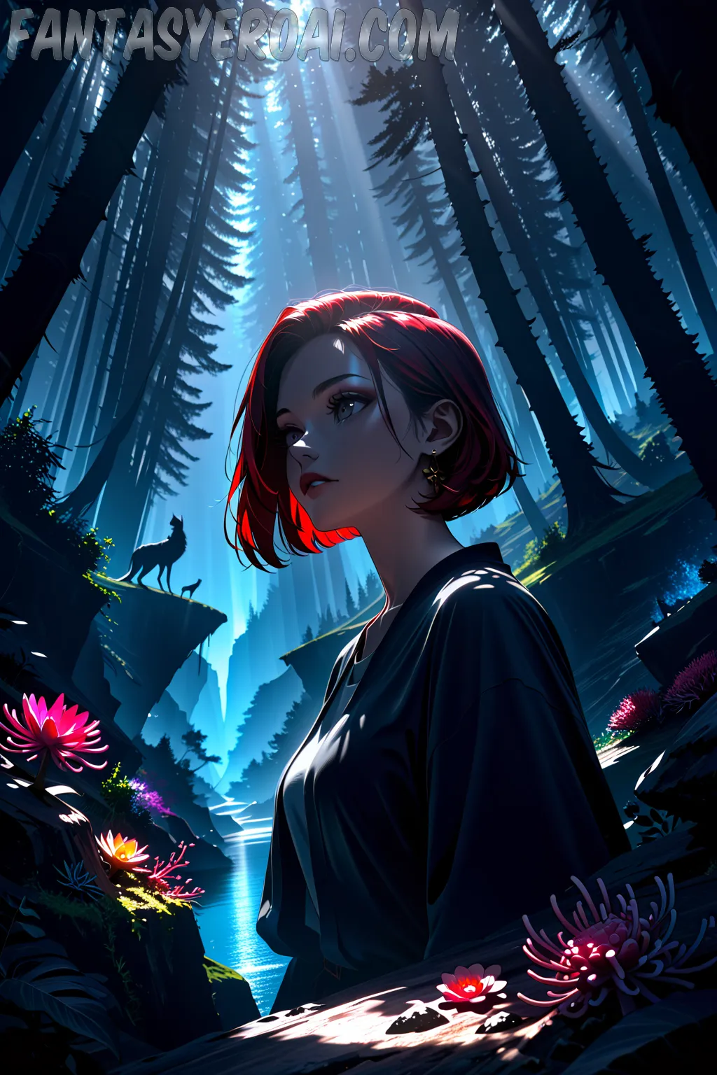 Arte hentai ilustración increíble de Solo Leveling Seinen Reverse Harem Yandere Anime Ero generado por IA