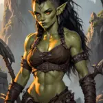 Arte hentai ilustración increíble de Sophie La Sage Pelirroja Y Desnuda Modelo generado por IA