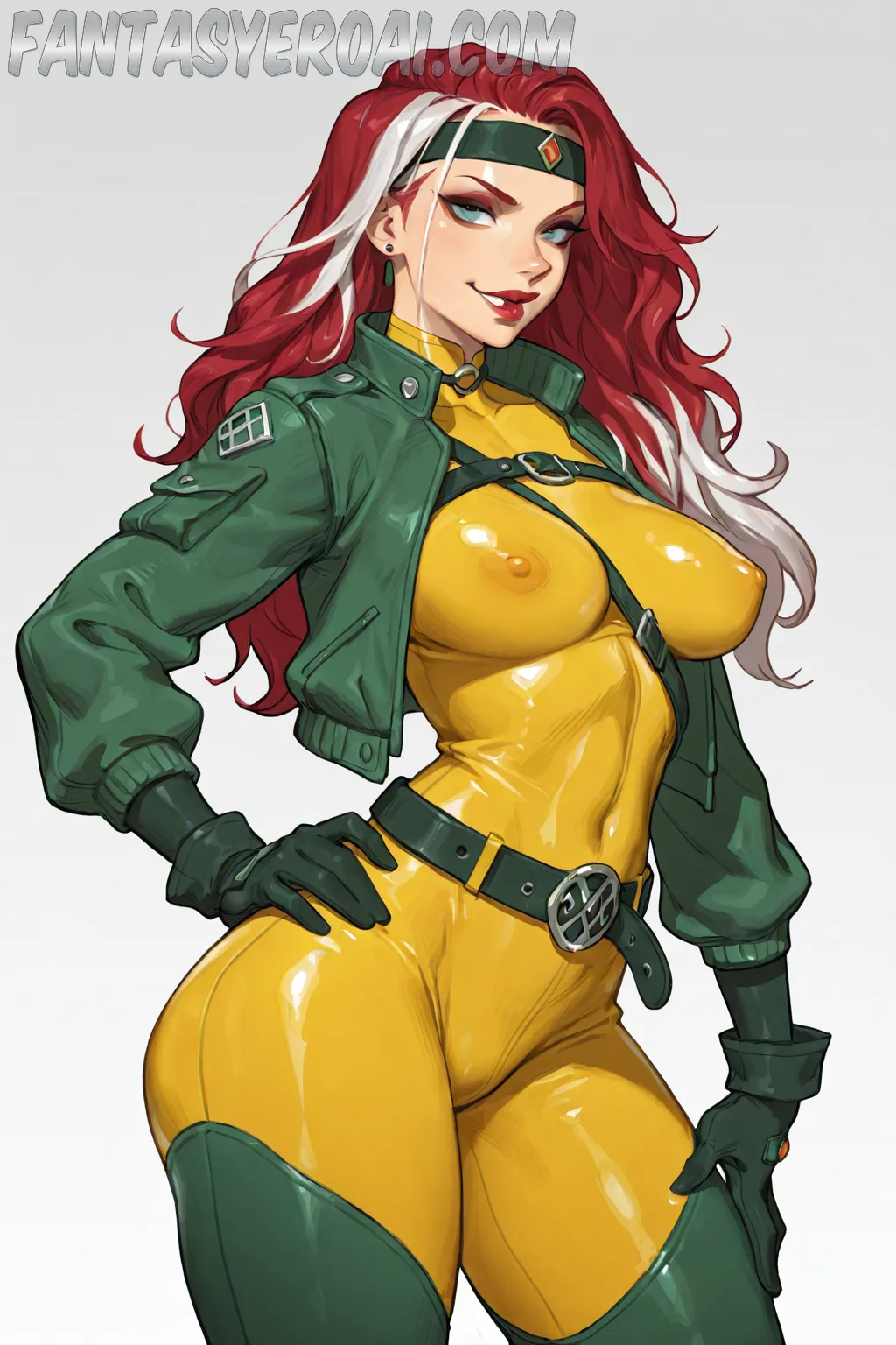 Arte hentai ilustración increíble de Sophie La Sage generado por IA