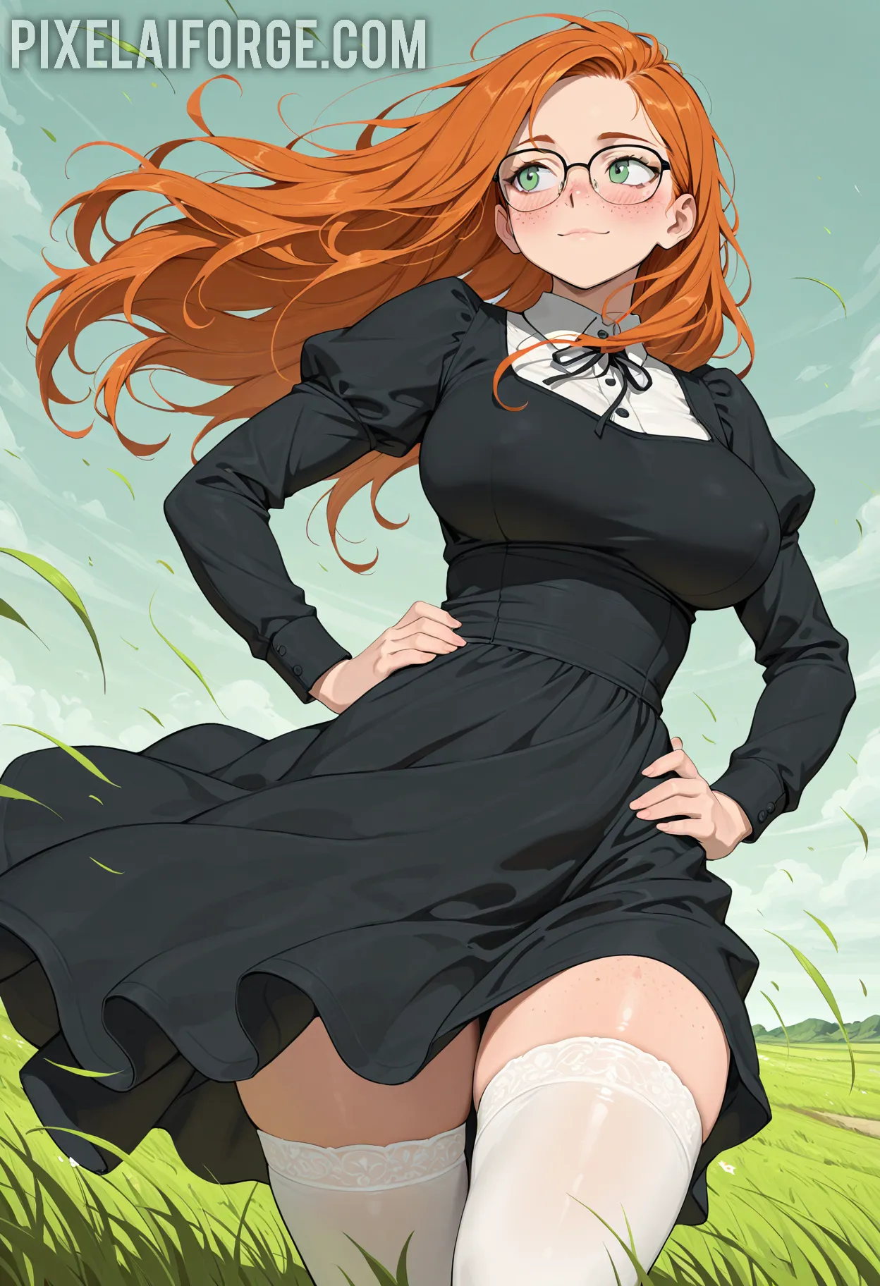 Arte hentai ilustración increíble de Spy X Family Anime 2025 Anime News Tentacle Tsundere generado por IA