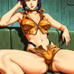 Arte hentai ilustración increíble de Spy X Family Anime 2025 Death Note Oppai Yandere generado por IA