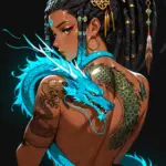 Arte hentai ilustración increíble de Spy X Family Dragon Ball Anime Season Oshi No Ko Cowboy Bebop generado por IA