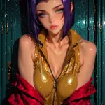 Arte hentai ilustración increíble de Tabletas De Chocolate Del Fitness Femenino generado por IA