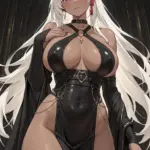 Arte hentai ilustración increíble de Tanga Latina generado por IA