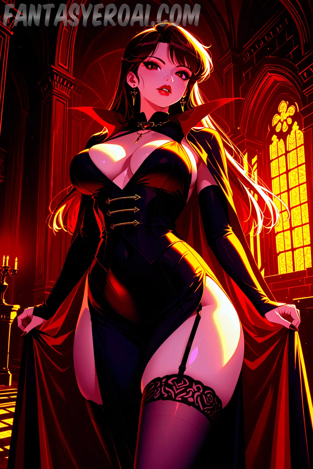 Arte hentai ilustración increíble de Tangas Mas Sexy generado por IA