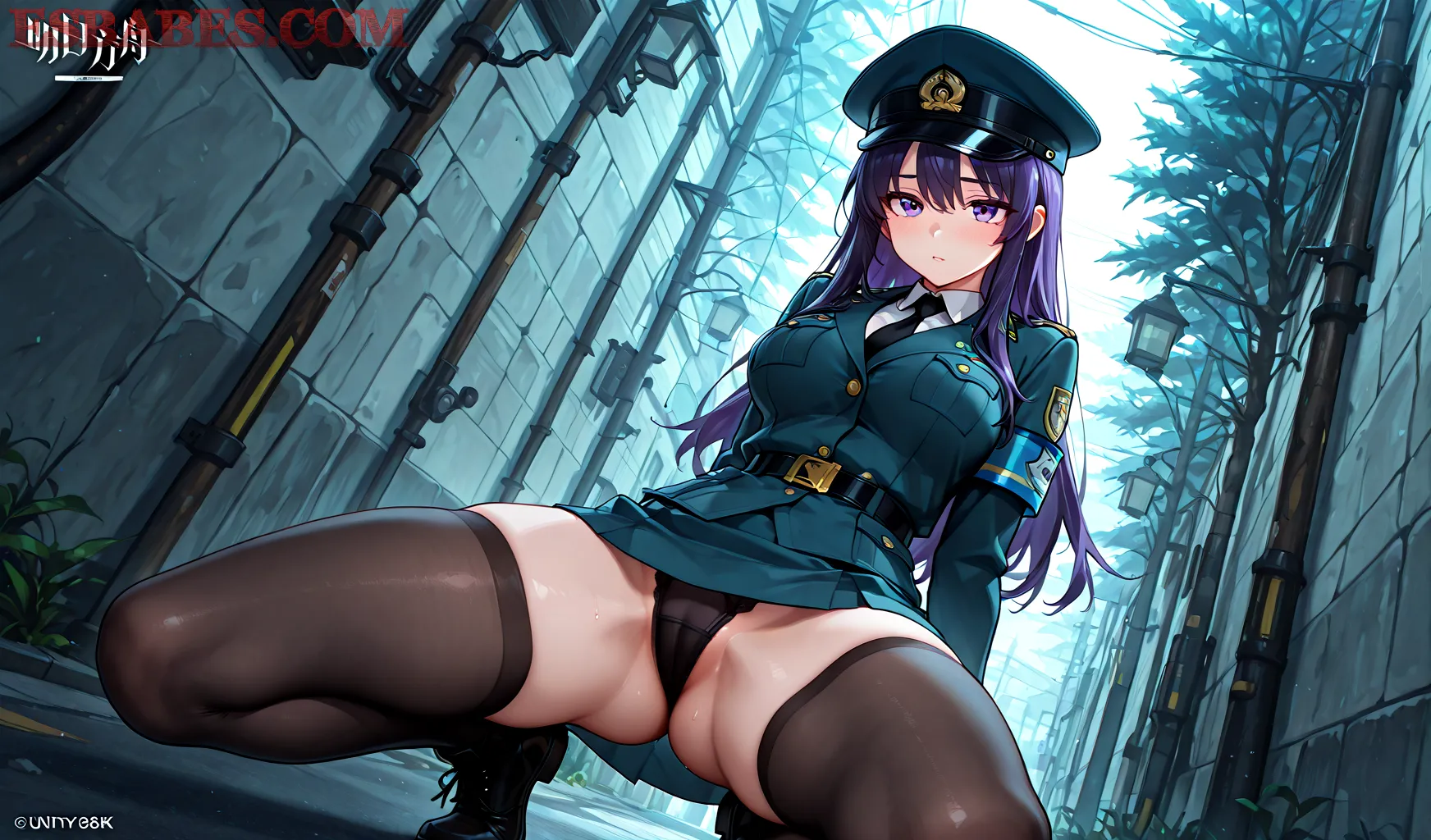 Arte hentai ilustración increíble de Tania Myrans Nude generado por IA