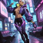 Arte hentai ilustración increíble de Tatoo Titss generado por IA