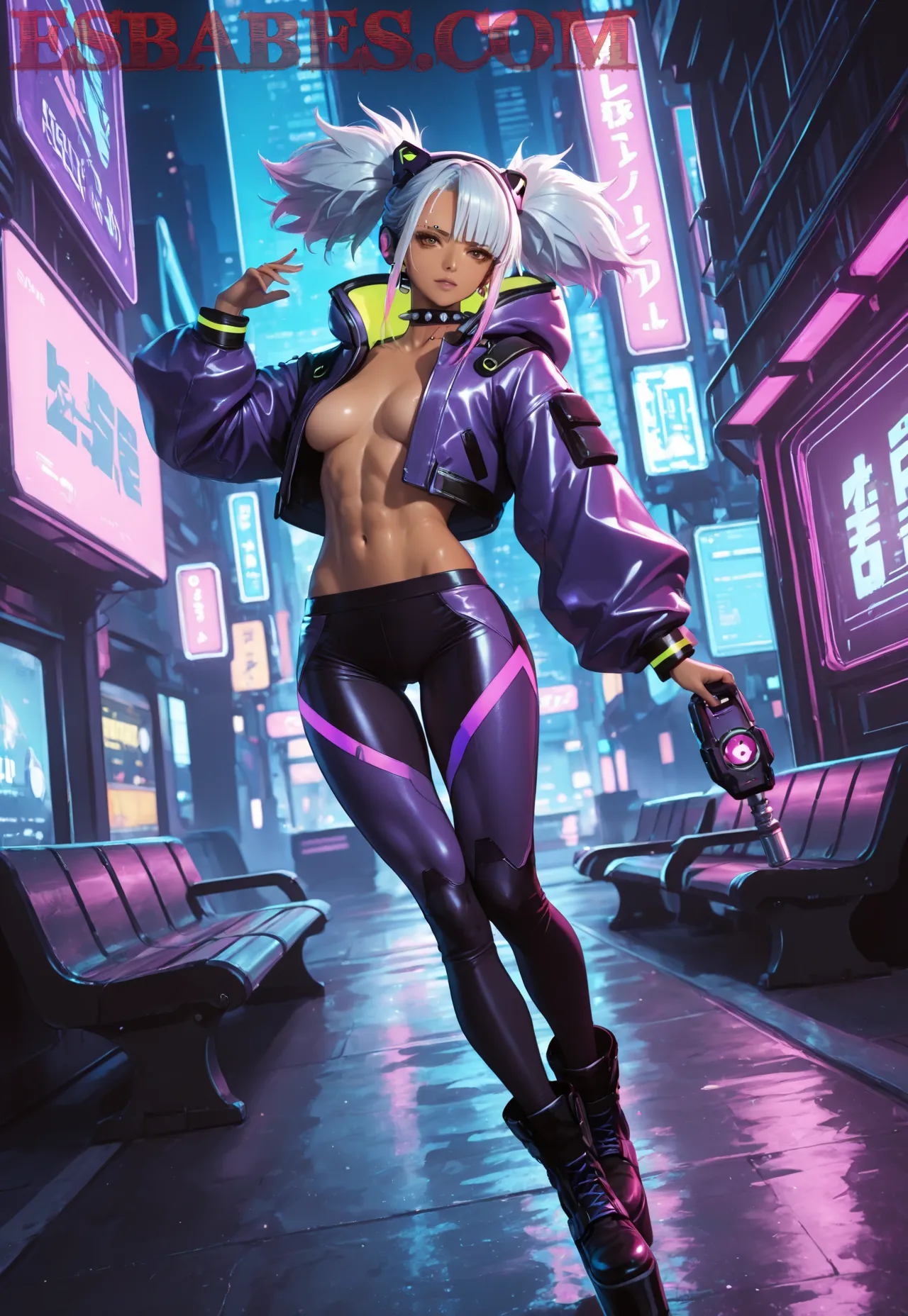 Arte hentai ilustración increíble de Tatoo Titss generado por IA