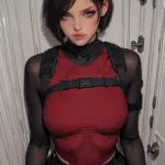 Arte hentai ilustración increíble de Taya Vais Desnuda En La Playa generado por IA