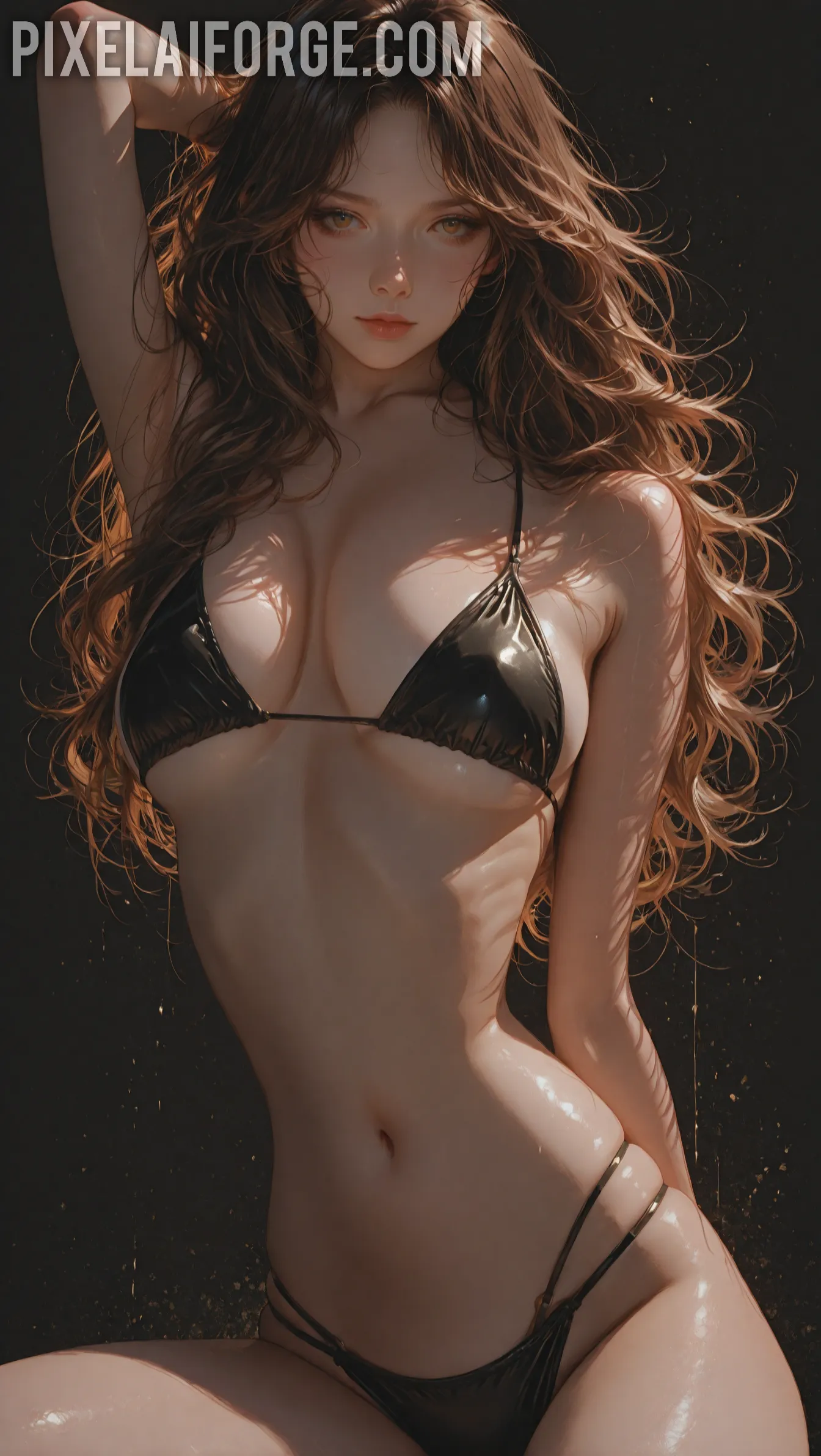 Arte hentai ilustración increíble de Tempo De Chicas Desnudas Parte Quince generado por IA