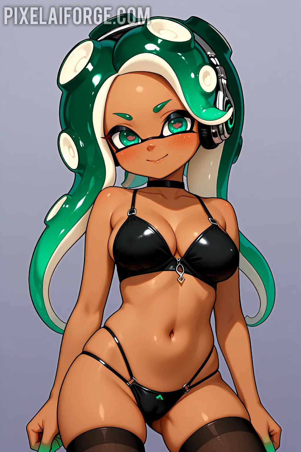 Arte hentai ilustración increíble de Tera Patrick Desnuda Modelo Sin Pudor generado por IA