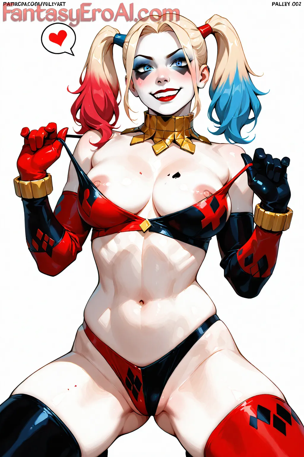 Arte hentai ilustración increíble de Tessa Fowler Nude Big Boobs generado por IA