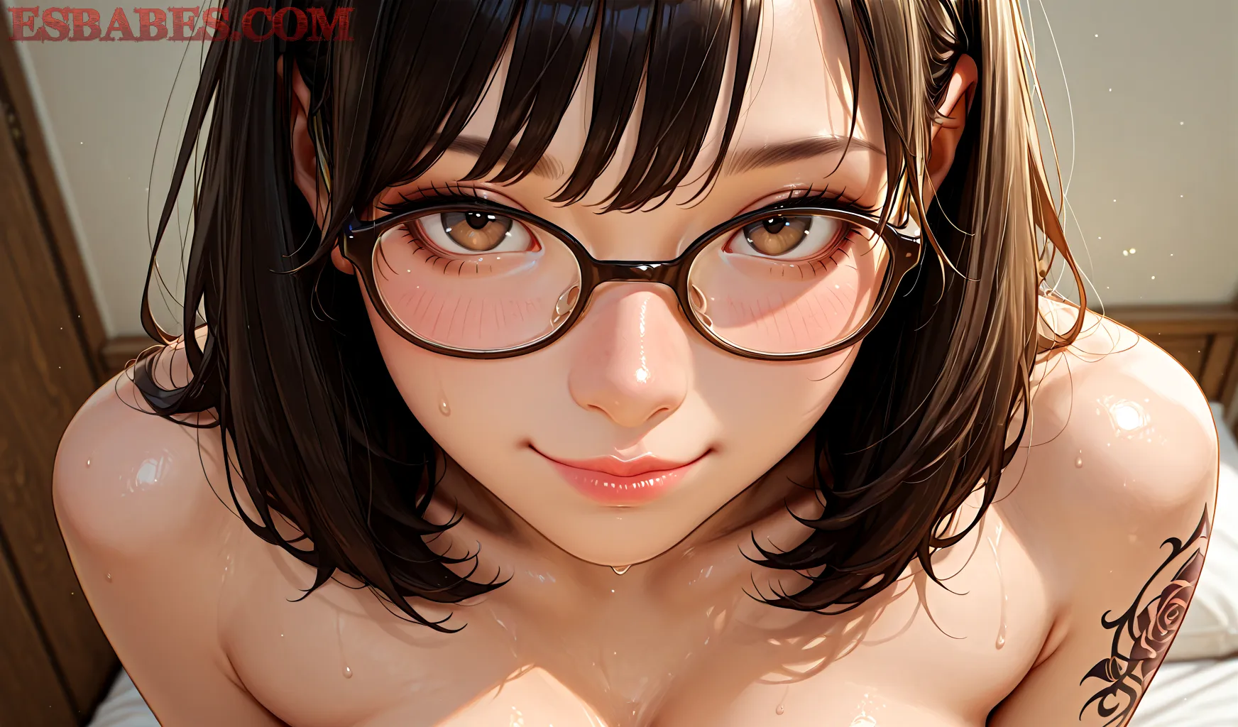 Arte hentai ilustración increíble de Tetas De Mujeres Desnudas generado por IA