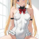 Arte hentai ilustración increíble de Tetas Naturales generado por IA