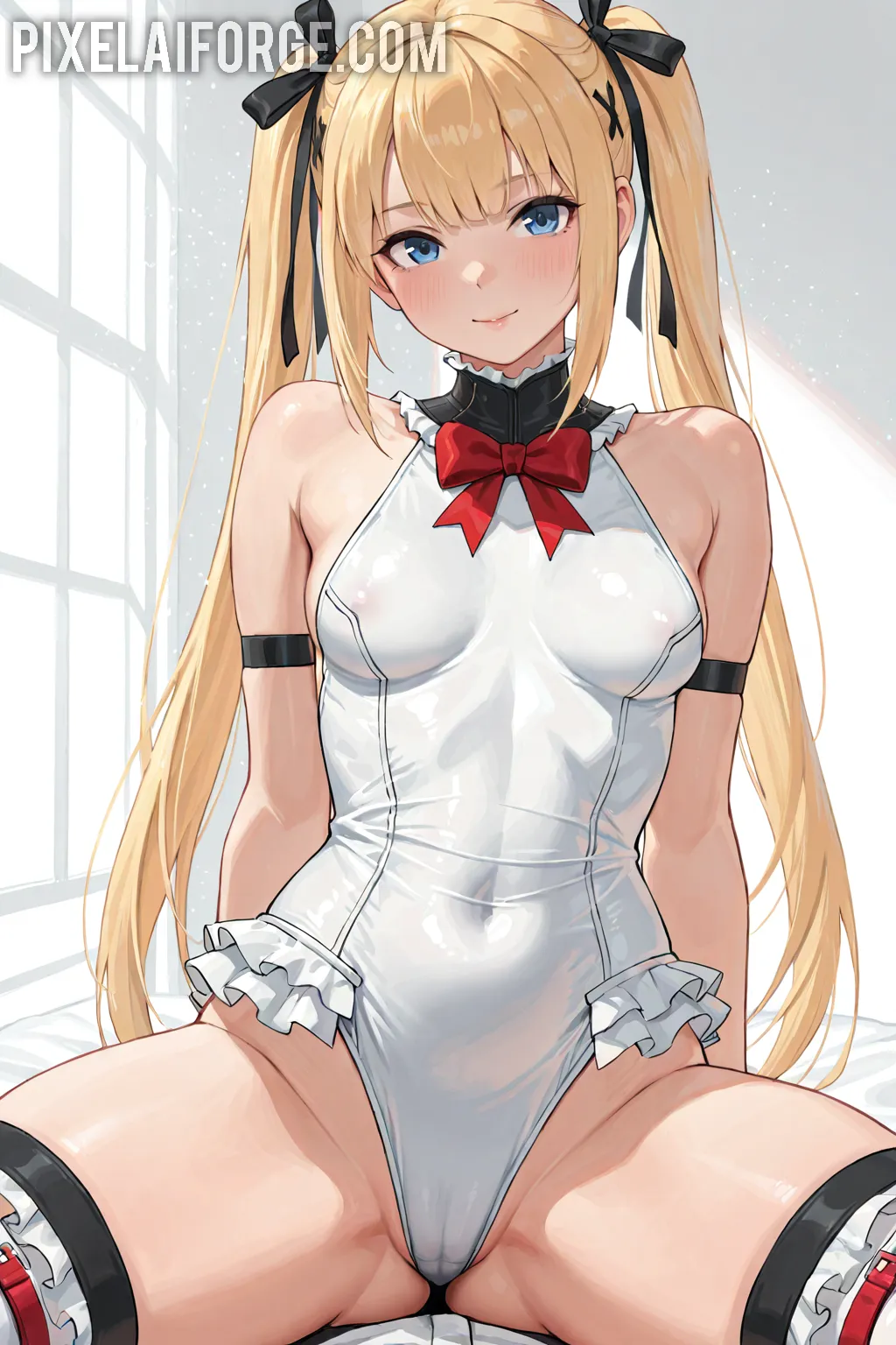 Arte hentai ilustración increíble de Tetas Naturales generado por IA