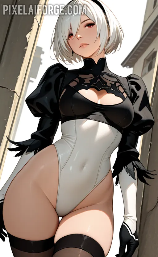 Arte hentai ilustración increíble de Thais Cabrices Werner Sexy generado por IA