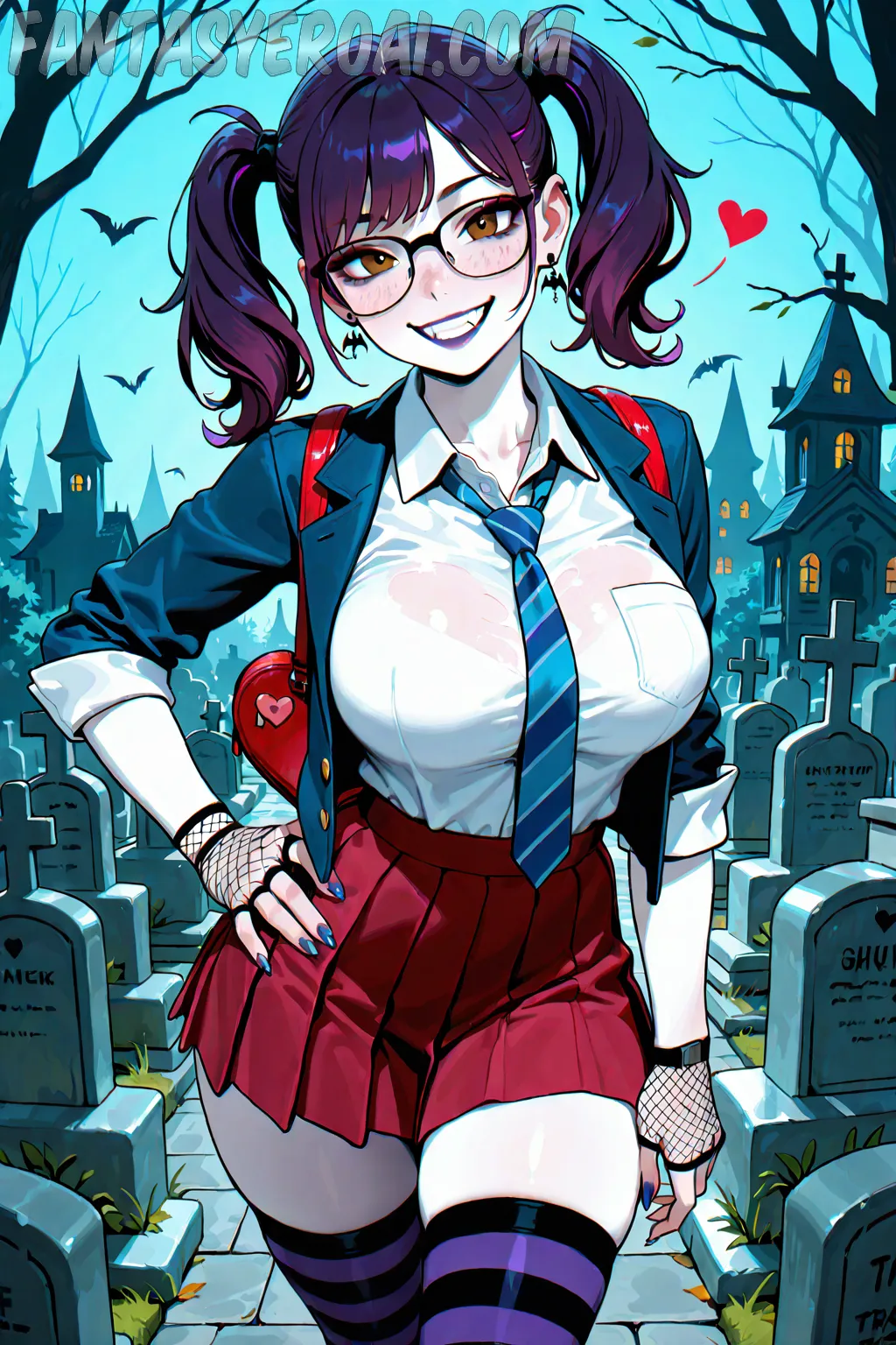 Arte hentai ilustración increíble de Thays Leao Beauty Brunette In Black Sheer generado por IA