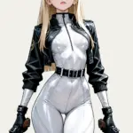 Arte hentai ilustración increíble de The Beautiful Nicole Lets Herself Fuck generado por IA