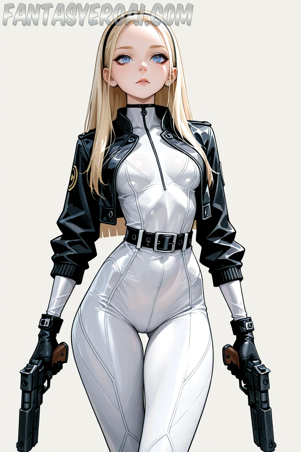 Arte hentai ilustración increíble de The Beautiful Nicole Lets Herself Fuck generado por IA