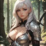 Arte hentai ilustración increíble de Tinny Tits generado por IA