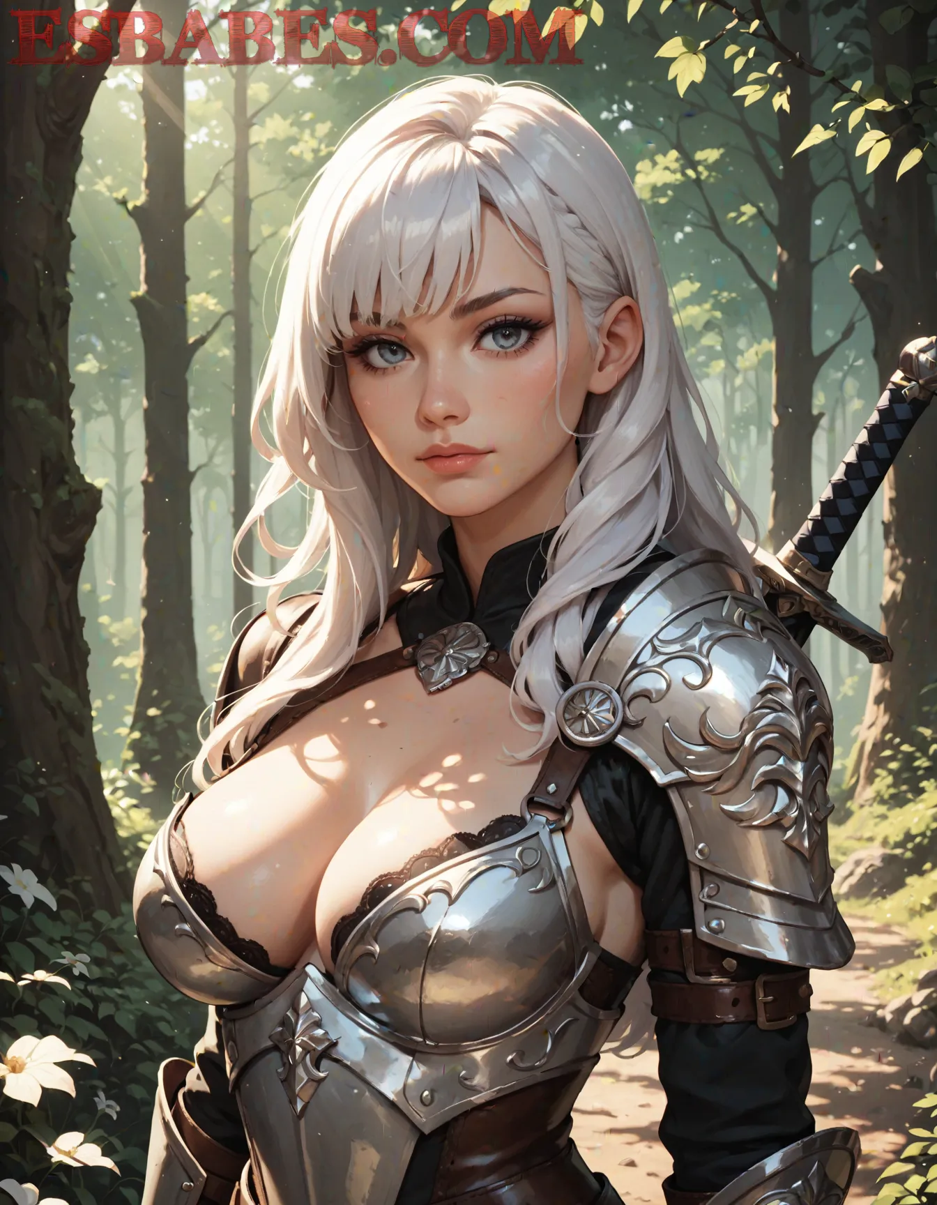 Arte hentai ilustración increíble de Tinny Tits generado por IA