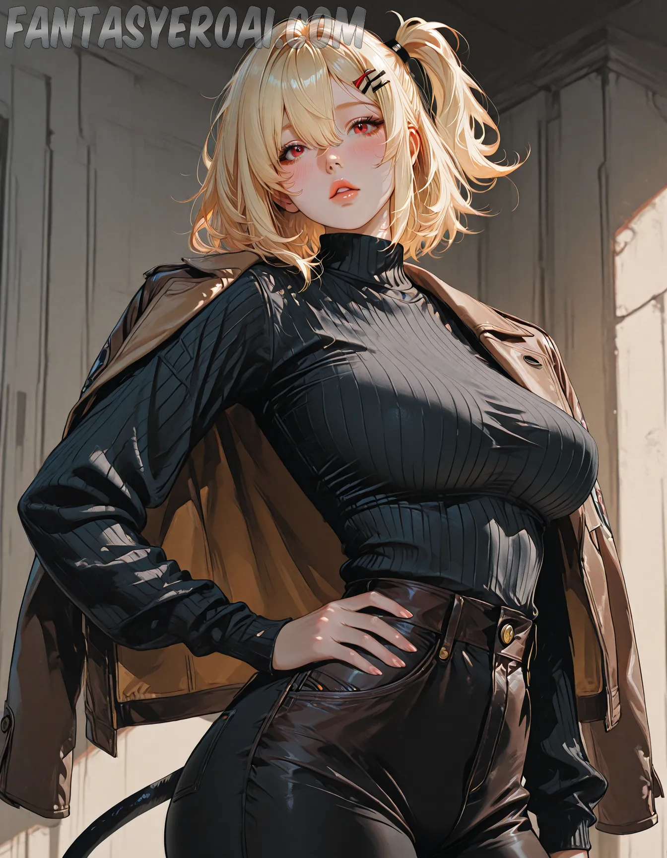 Arte hentai ilustración increíble de Tokyo Revengers Kawaii Oppai Reverse Harem Yandere generado por IA