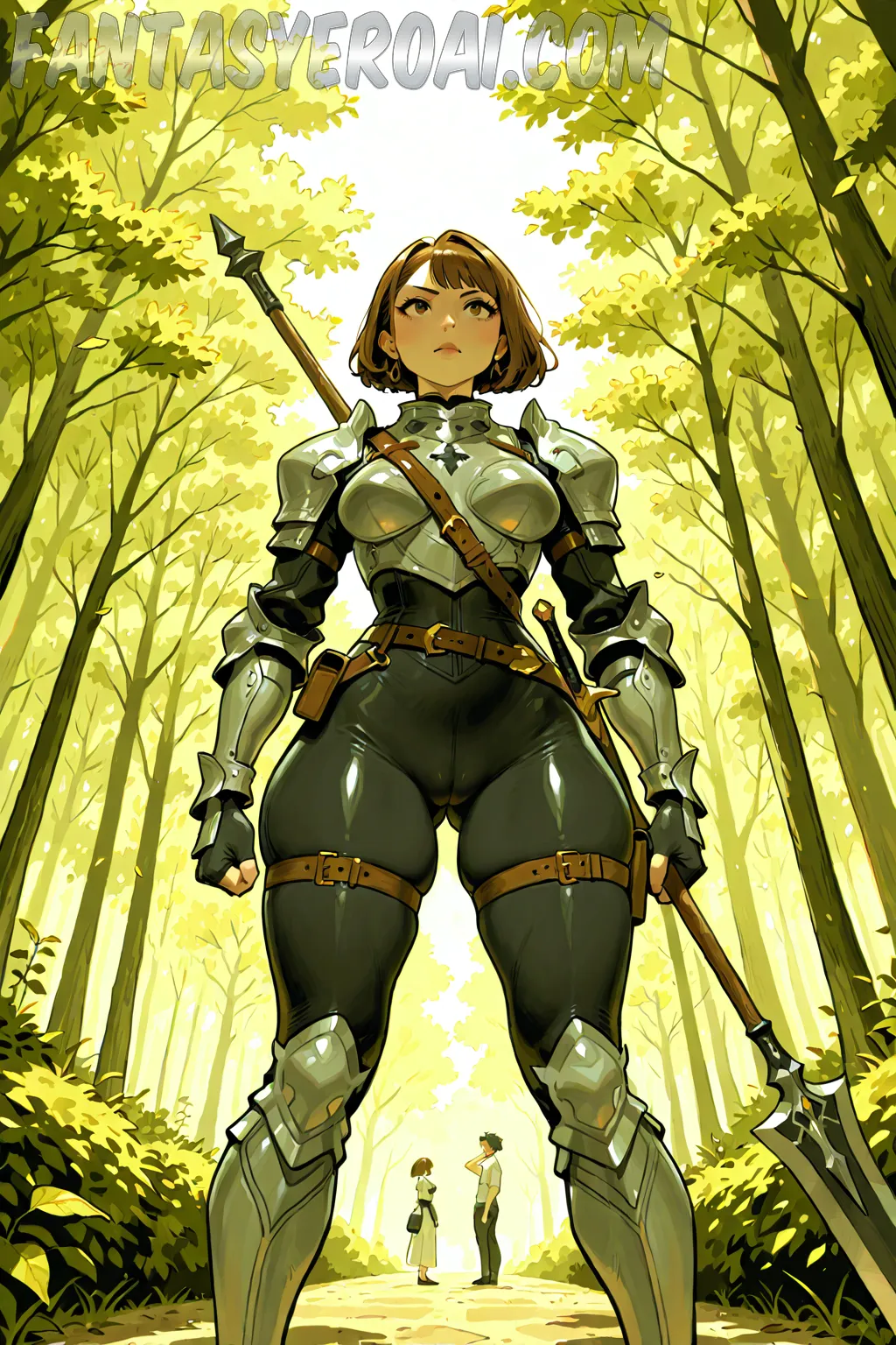 Arte hentai ilustración increíble de Tommie Jo Espectacular Y Sexy Desnudo generado por IA