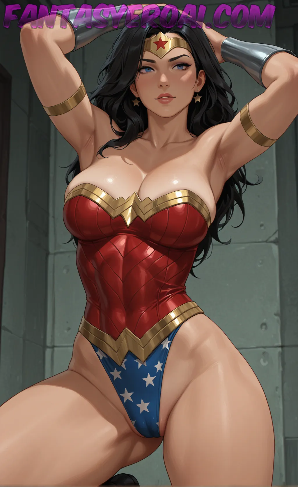 Arte hentai ilustración increíble de Tremenda Argentina De Culo Hermoso generado por IA