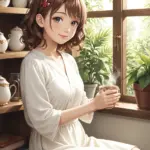 Arte hentai ilustración increíble de Tremendas Curvas generado por IA