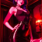 Arte hentai ilustración increíble de Two Good Lesbians generado por IA