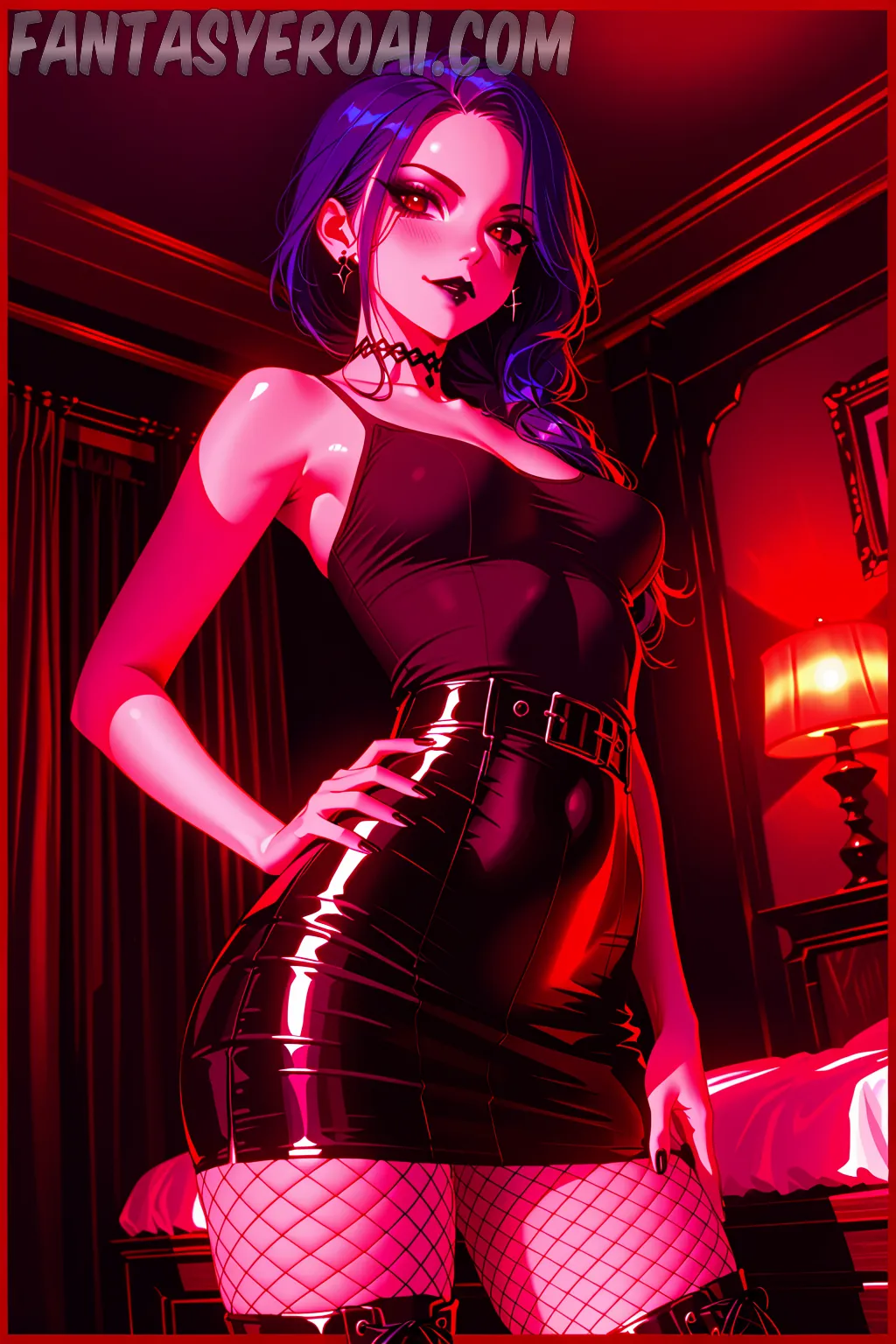 Arte hentai ilustración increíble de Two Good Lesbians generado por IA