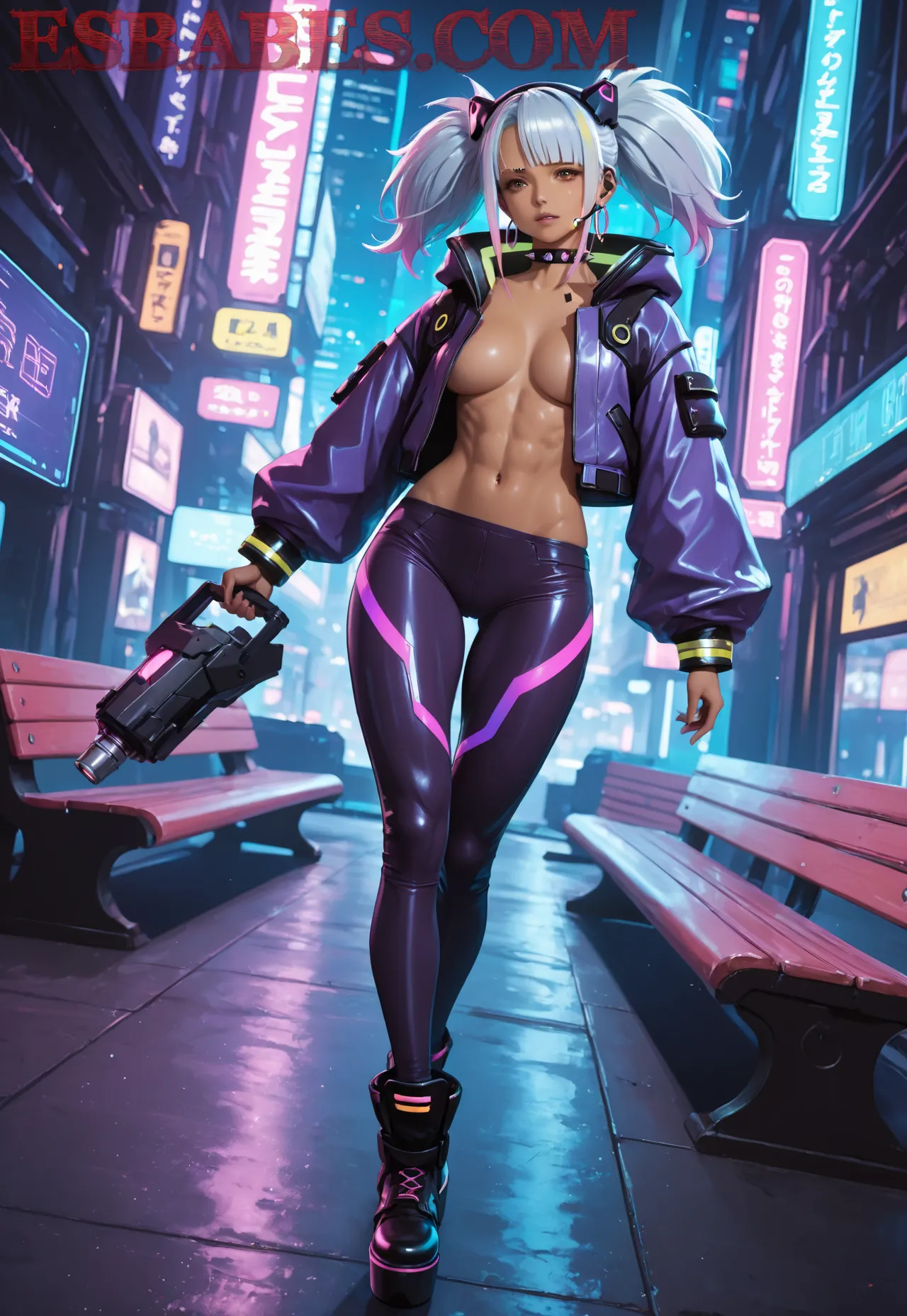 Arte hentai ilustración increíble de Un Buen Postureo Con Las Mejores Hembras generado por IA