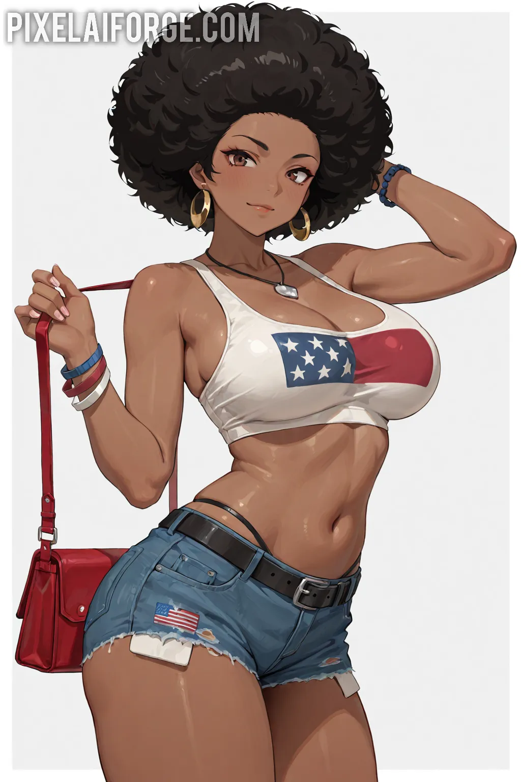 Arte hentai ilustración increíble de Un Regalo Para Los Reyes generado por IA