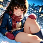 Arte hentai ilustración increíble de Una Cosplayer Muy Sexy generado por IA