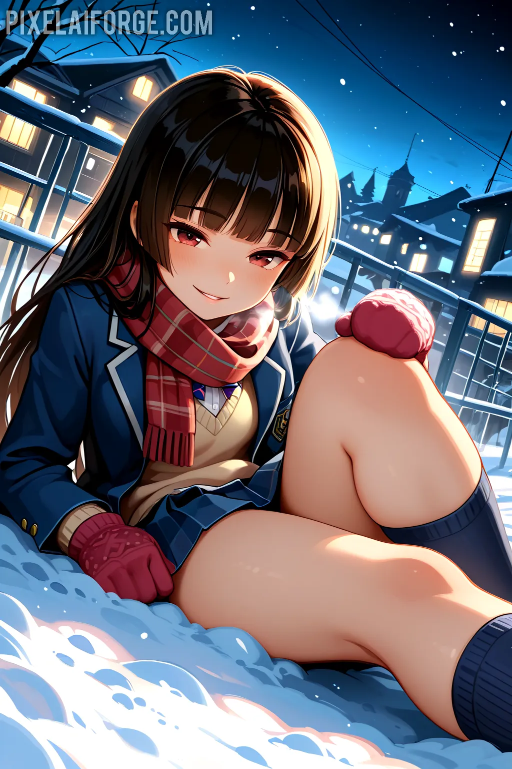 Arte hentai ilustración increíble de Una Cosplayer Muy Sexy generado por IA