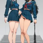 Arte hentai ilustración increíble de Uncensored Women Sharing Their Most Intimate Moments With You generado por IA