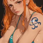 Arte hentai ilustración increíble de Valeria Berezhnaya Sexy generado por IA