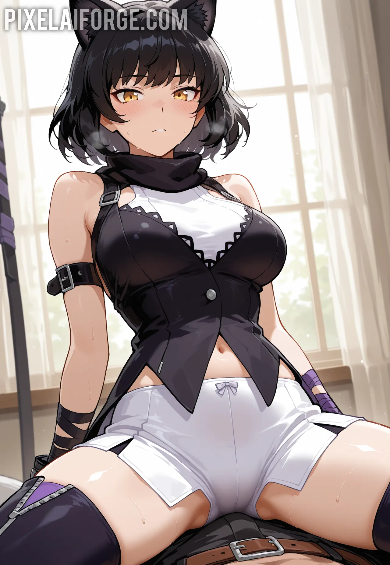 Arte hentai ilustración increíble de Variado Y Sexy De Chicas Tremendas generado por IA