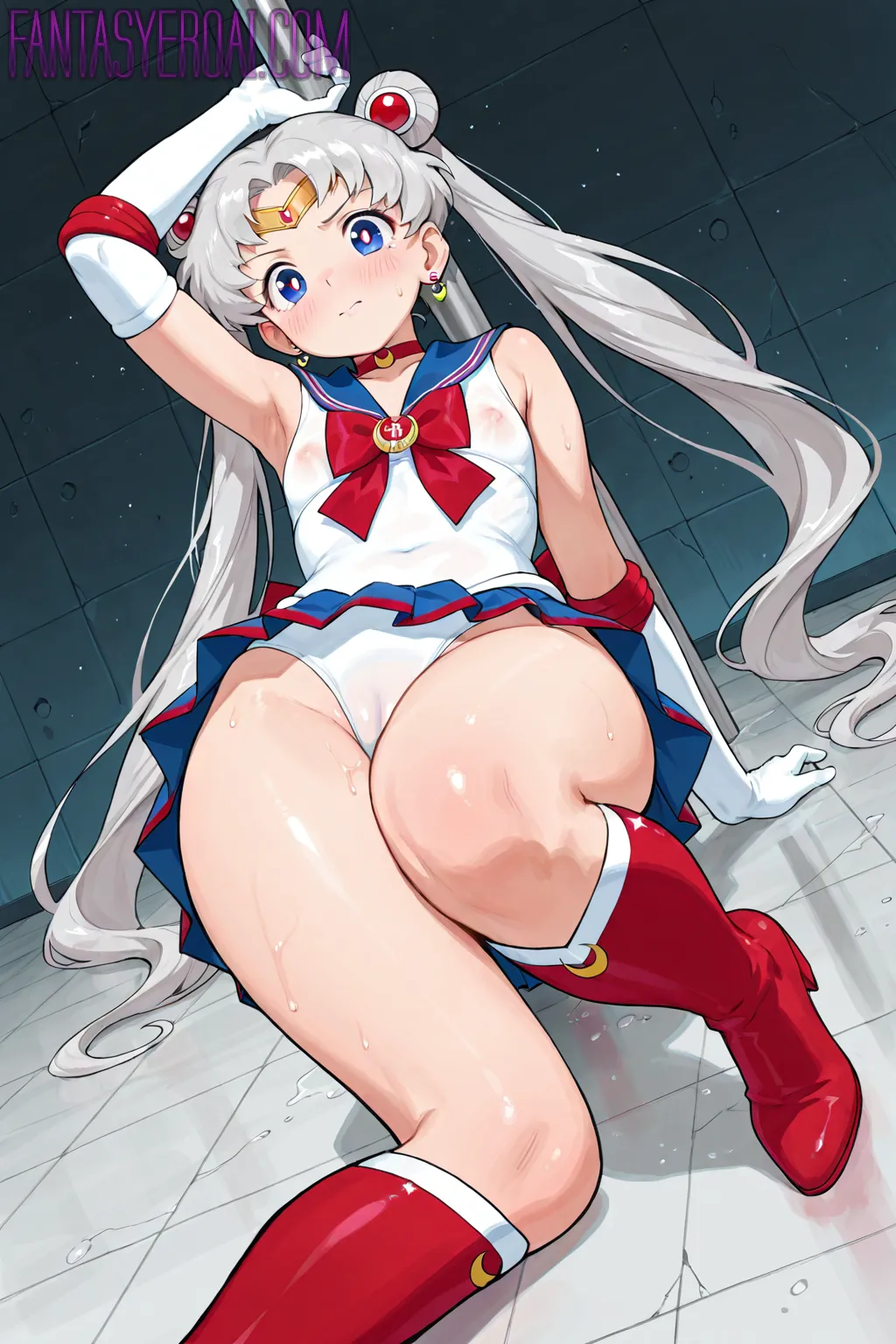 Arte hentai ilustración increíble de Veronica Ricci Sweet generado por IA