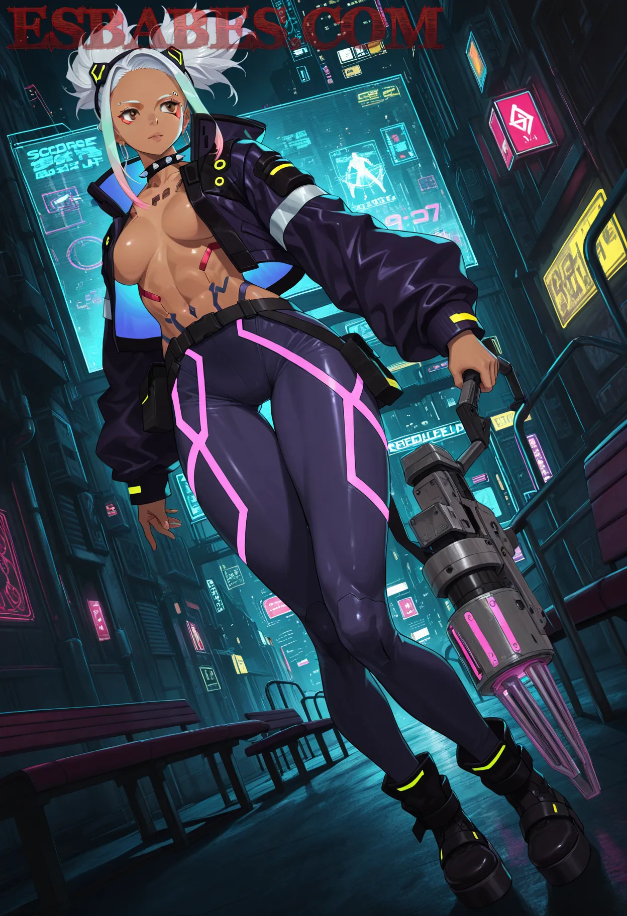 Arte hentai ilustración increíble de Very Sexy Ass Girlfriend generado por IA