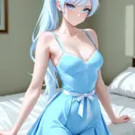 Arte hentai ilustración increíble de Violeta Fernandez generado por IA