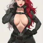 Arte hentai ilustración increíble de Vivian Lee generado por IA