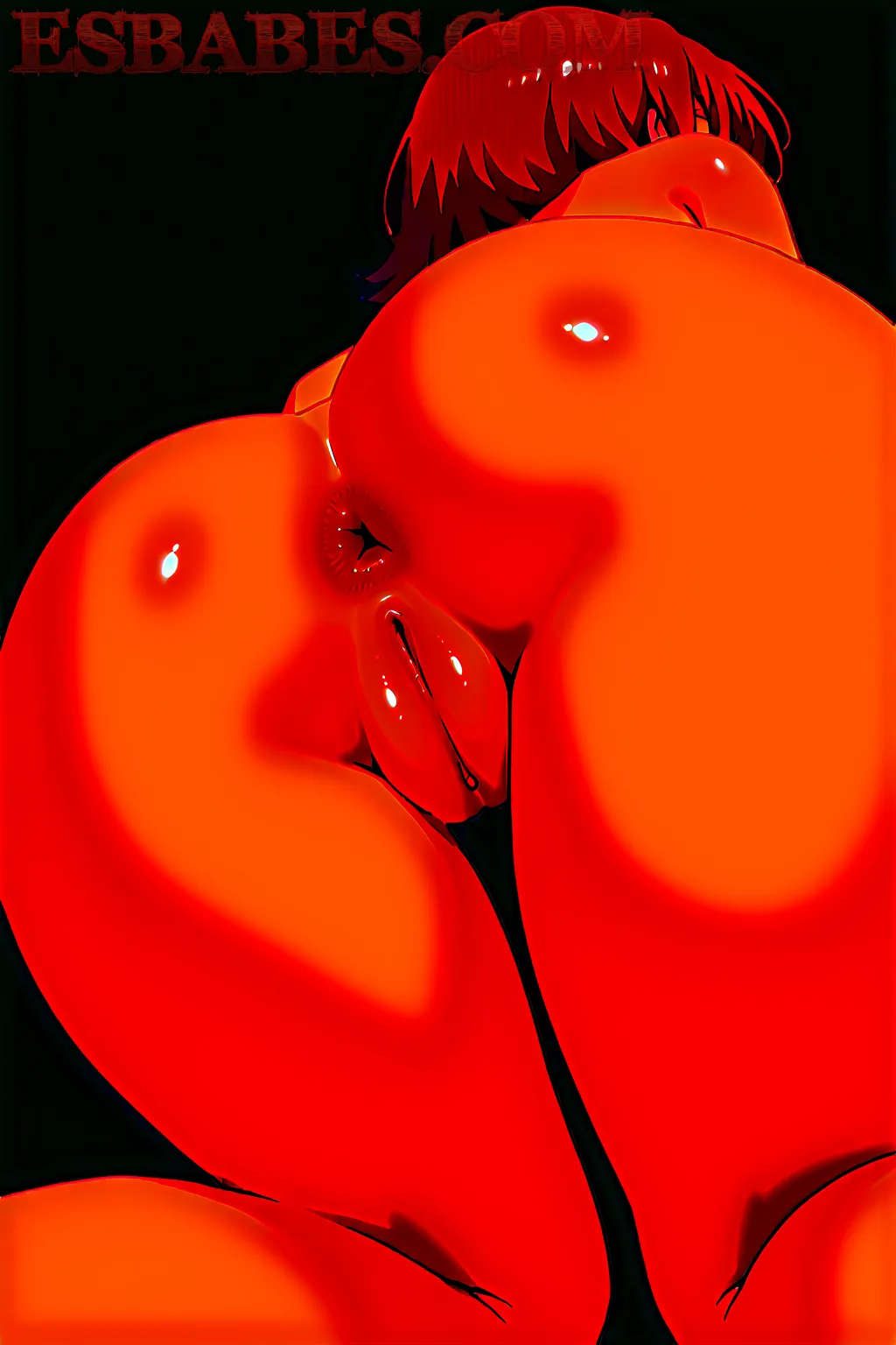 Arte hentai ilustración increíble de Vulva Caliente generado por IA