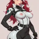 Arte hentai ilustración increíble de Wallpaper 3d Sexy En Esbabes generado por IA