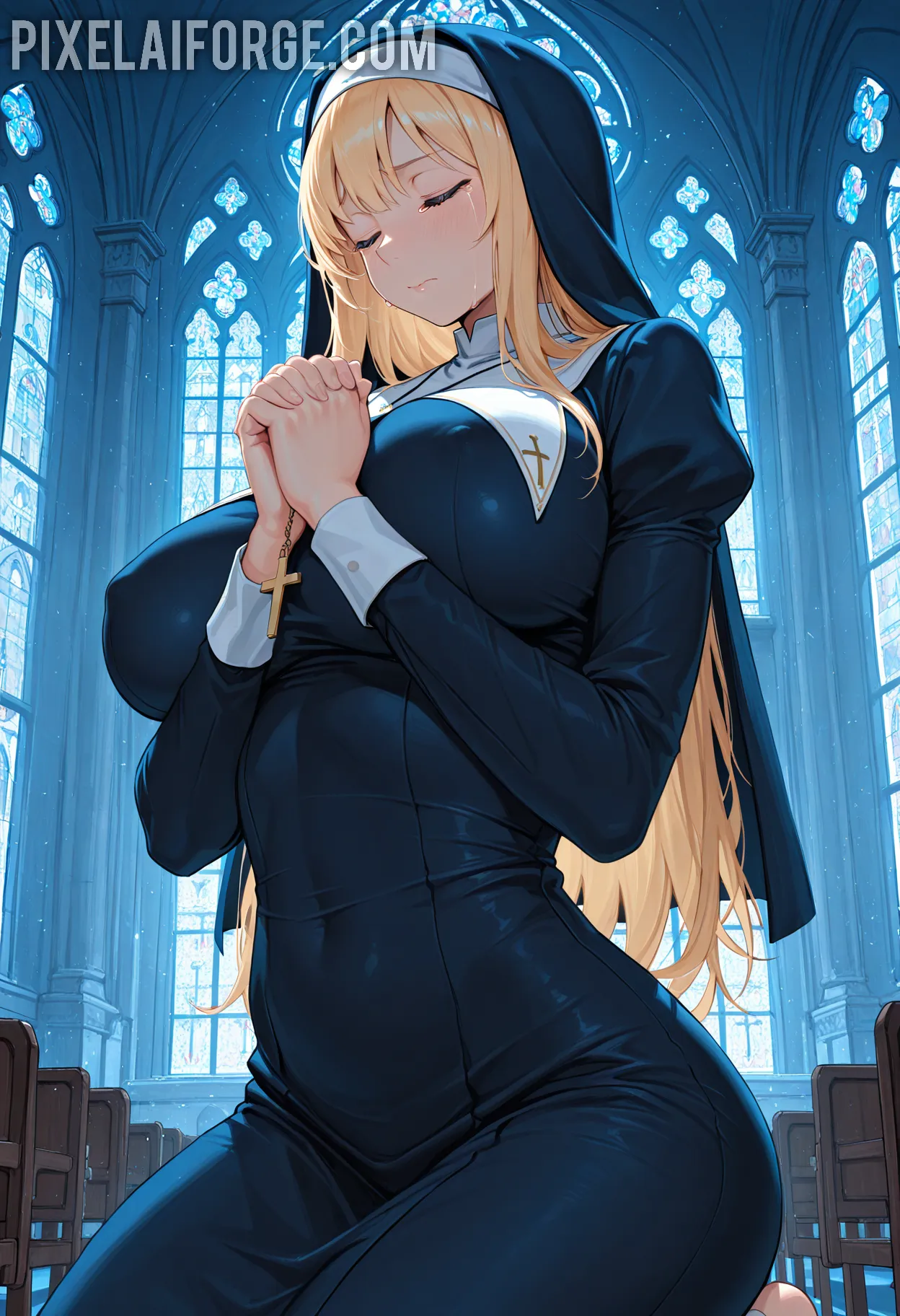 Arte hentai ilustración increíble de Watch Anime Bishoujo Lolicon Doujinshi Ero generado por IA