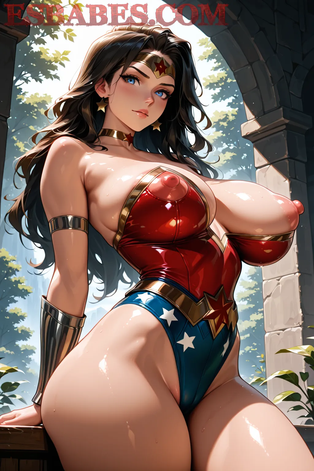 Arte hentai ilustración increíble de Watch Anime Cosplay Blue Box Chainsaw Man Shounen Ai generado por IA